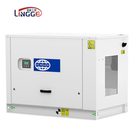 Generator Diesel Portabel Super Senyap FG Wilson 50KW 80KW 100KVA 150KW AC 1500/1800rpm Otomatis ATS Remote 100% Tembaga