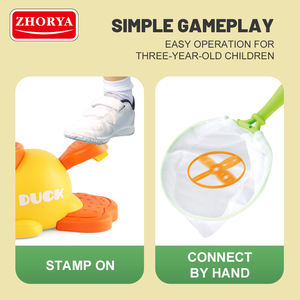 Zhorya Caneton Forme <span class=keywords><strong>Pied</strong></span> Step-on Soucoupe Volante Sports De Plein Air Enfants Jouets <span class=keywords><strong>Pied</strong></span> D'éjection Marcher <span class=keywords><strong>Sur</strong></span> Soucoupe Volante Jouet - Product Image 2