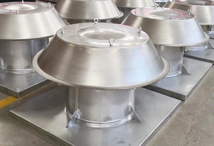 Fabriek Groothandel Industriële Dwt Dak Ventilatie Axiale Uitlaat Aluminium Dakventilator - Product Image 2