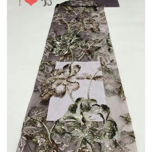 Blinglace <span class=keywords><strong>afrique</strong></span> dentelle tissu paillettes maille luxe tissu mariage dentelle tissu fantaisie Tulle broderie paillettes - Product Image 1