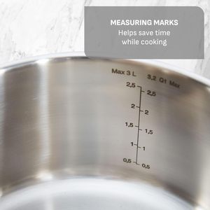 Ensemble de casseroles en acier inoxydable 11 pièces, directement de l'usine, finition polie, compatible induction et gaz, antiadhésif, passe au lave-vaisselle et au <span class=keywords><strong>four</strong></span> - Product Image 6