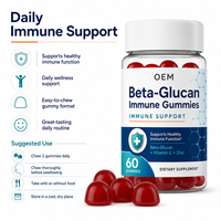 Gummies OEM ODM avancées au complexe synergique de bêta-glucanes pour la maintenance ciblée du système immunitaire et le soutien quotidien du bien-être