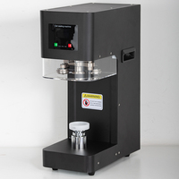 Machine de sertissage et de scellage semi-automatique électrique pour bouteilles métalliques de boissons, jus et sodas, pour usage domestique et professionnel, 220V/110V, facile à utiliser