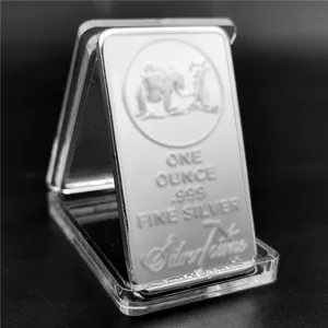 engraved silver bars