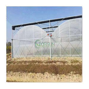 Venlo – pilier solaire en verre, Tunnel, couverture en plastique, lit de rocaille d'aquaculture, serre <span class=keywords><strong>avec</strong></span> <span class=keywords><strong>étang</strong></span> à poissons - Product Image 1