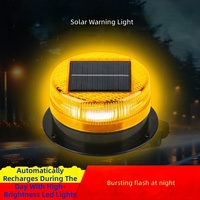 Écran d'affichage LED solaire magnétique réfléchissant à haute intensité prismatique clignotant pour avertissement de circulation nocturne et de chantier