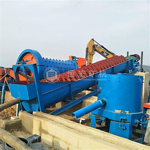Cao weir loại xoắn ốc phân loại đôi hoặc đơn xoắn ốc máy giặt cát rửa khoáng separator với vít phân loại - Product Image 3