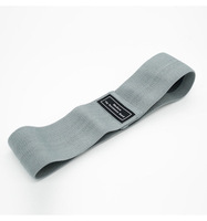 Bandes de Résistance en Tissu Coton pour Exercices de Hanche et Fessiers, Ensemble Personnalisable avec Logo, Vente en Gros, Élastiques en Boucle pour Yoga, Entraînement, Gym, Fitness à Domicile