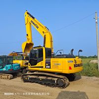 Excavatrice sur chenilles Komatsu PC240 d'occasion, PC300, PC360, équipement lourd pour les projets miniers et de construction