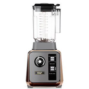 Licuadora Eléctrica RAF de 1200w y 28000 RPM con 6 Cuchillas, Jarra de Plástico de 2L, Licuadora con Motor de Alta Velocidad para Smoothies y Jugos - Product Image 1
