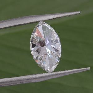 Diamantes de Laboratório VS1 3.11 Quilates E-Labour Stone Quadrado Olho de Cavalo Certificado IGI Tratado por Radiação Joia Colecionável - Product Image 3