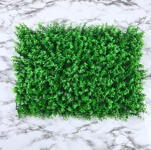 Panel Fake Artificial Foliage Hedges Grass Plant Outdoor Green Wall Planter Roll Panels