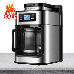 Smart Americano se aplica a Office Home Hotel 1.2l Capacidad del tanque de agua Cafeteras eléctricas de molienda por goteo - Product Image 2