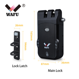 Wafu WF-026 thông minh an ninh <span class=keywords><strong>Keyless</strong></span> nhập Khóa vô hình nhà cửa khóa điện tử RFID Thông Minh Cổng Cửa Khóa để nhà văn phòng - Product Image 6