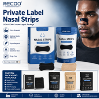 Bandes nasales extra-fortes 3 barres pour la performance sportive, effet liftant puissant, fabricant de logos personnalisés