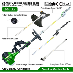 29.7CC Petrol Power Grass Cutter 4 in 1 Multi Farm Garden Tools Set Gas Grass String Trimmer Machine Kit Gasoline Brush Cutters - Product Image 2