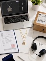 Collier pendentif fleur entièrement incrusté de zircon cubique, prix d'usine YILUN, argent 925 plaqué or, idéal comme cadeau pour une date, pour femmes