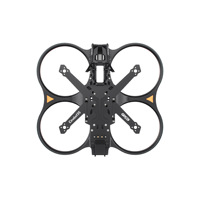 Kit de cadre FPV en fibre de carbone GEP-CT35 O4 Pro 3,5 pouces 167 mm Cinewhoop 6 points flottants VTX Absorption des chocs 201g Certifié CE/FCC