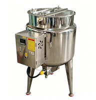 Machine de mélange chauffante, cuve homogénéisatrice sous vide, équipement de fabrication de produits démaquillants pour la ligne de production de lotions de soin et de cires capillaires