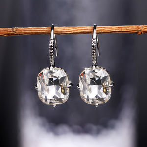Orecchini Pendenti Quadrati per Donne, Eleganti Gioielli alla Moda - Product Image 1