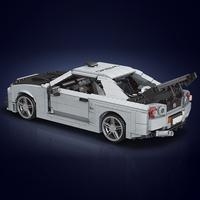 Mould King 10113, coche técnico, modelo de coche de carreras deportivo MOC, montaje de coche, juguetes de ladrillo, regalo de Navidad para niños, juegos de bloques de construcción