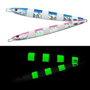 Señuelo de Pesca de 150g, Aleación de Plomo, Pesca en Agua Salada, Señuelo Luminoso de Hundimiento Rápido para Uso en el Océano - Product Image 2