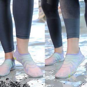 Calcetines de Yoga Acuáticos de Secado Rápido para Hombres y Niños, Zapatos Acuáticos para Deportes Acuáticos en la Playa, Buceo, Deportes Acuáticos de Primavera, Calzado Acuático sin Cordones - Product Image 2