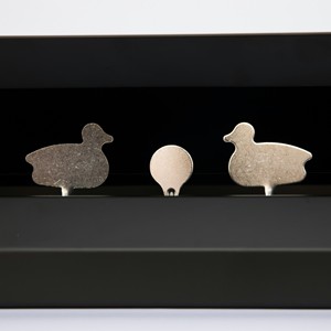 Cible de tir de chasse au canard en acier à réinitialisation automatique 4x avec récupérateur de billes en métal, type Chine, autre type - Product Image 6