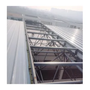 Bolted Ball Space Frame Steel Structure Warehouse Prefabricated Building Steel Shed Indonesian power plant