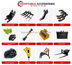 Miniexcavadora TP18 de 1.8 Toneladas con Cabina y Aire Acondicionado, Excavadora Pequeña, Compacta, Motor Laidong, EPA, Sistema de Orugas Retráctiles, la Mejor - Product Image 5