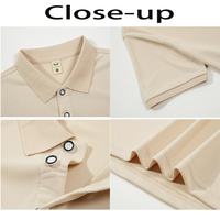 Camisas Polo de Uniforme Originales para Mujer, Diseño Personalizado 2025, de Secado Rápido, Elásticas, con Manga Corta y Cuello Semi Abierto
