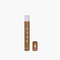 Emballage personnalisé en tube cylindrique mince en papier kraft écologique pour chocolats et bonbons, impression quadricolore, estampage à chaud, finition UV