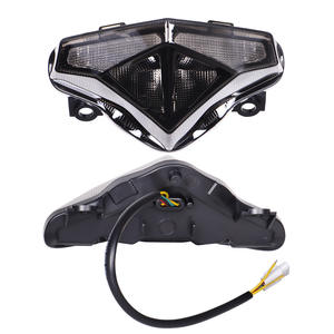 Feu arrière <span class=keywords><strong>LED</strong></span> de moto <span class=keywords><strong>12V</strong></span> pour Kawasaki Ninja 650R/ER6N 2012-2014 – Feu stop/position/clignotant - Product Image 1