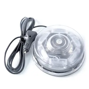 6 Led Waarschuwing Lamp Revolving Veiligheid Waarschuwing Voorzichtigheid Auto Strobe Light Roof Top Emergency Strobe Lights Voor Voertuig Vrachtwagen Auto