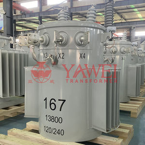 Высокое качество Масляные распределительный трансформатор однофазный полюса настенный transformer167kVA 34.5KV 240/480 В трансформатор - Product Image 2