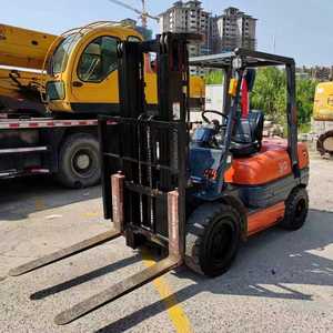 Cheap Price for 3T Diesel Used Heavy Duty Forklift Original Paint Side-Moving Rough Terrain Dual Purpose <b>Transport</b> Machine - Product Image 3