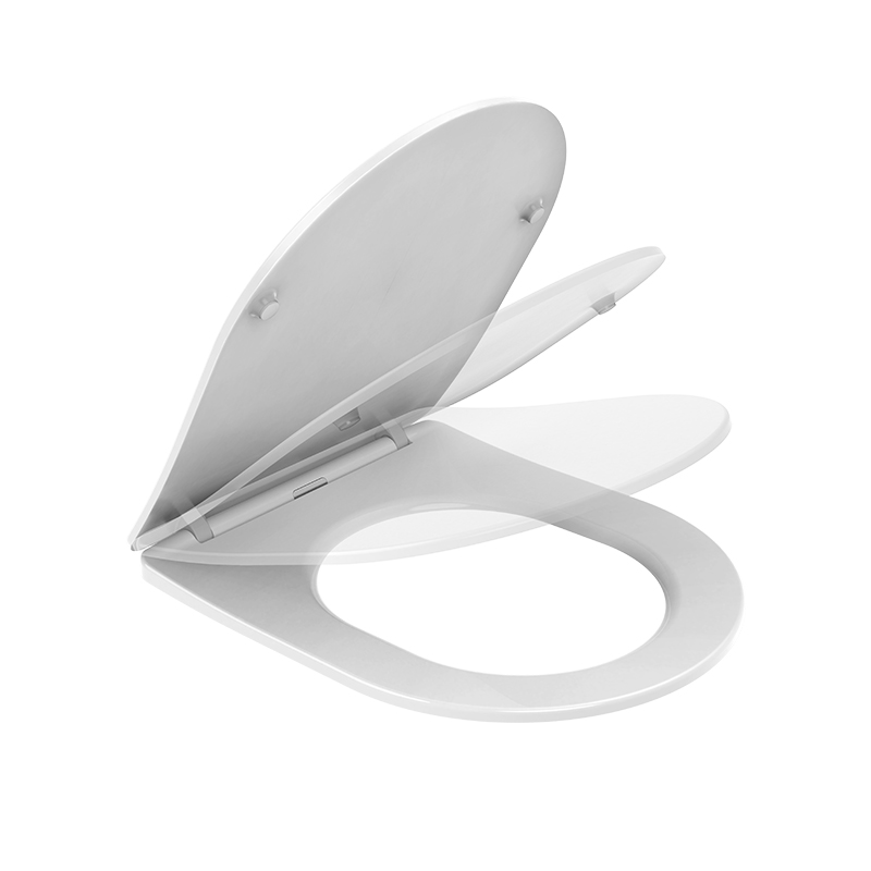 Европейский стандарт, мягкая закрывающаяся крышка унитаза Uf, пластиковая крышка унитаза с одной кнопкой, крышка унитаза с функцией быстрого отсоединения