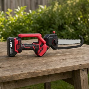 SADIS Motosierra Mini Portátil de 8 Pulgadas sin Escobillas, Batería de Iones de Litio, Inalámbrica, de Alta Calidad, Grado Industrial - Product Image 4
