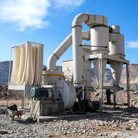 Nouvelle unité complète de broyage de minerai HK-YGM160 20-45TPH, broyeur Raymond haute pression pour poudre fine de minerai de carrière