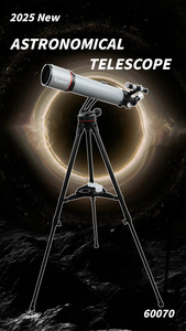 Telescopio astronómico ZHANJING 60070AZ con distancia focal de 600mm telescopio profesional compacto de apertura de 70mm para principiantes - Product Image 3