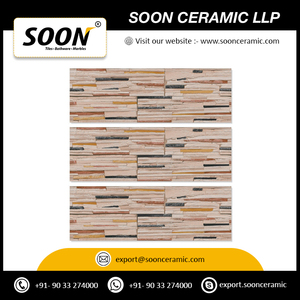 Carreau de céramique durable et durable de 16x16 pouces pour la décoration de sols intérieurs et extérieurs à un prix abordable - Product Image 2