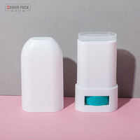 Contenant de stick déodorant en PP écologique, couleur personnalisée, 15G, OEM/ODM, vente en gros, ouverture facile, impression sérigraphique sur surface