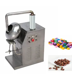 China automatic nut peanut coating sugar caramel peanut bread crumbs nut coating pan machine nuts processing machines