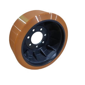 Roue motrice 0029903814 343x135 90 avec pneu en polyuréthane, pièce de rechange pour entrepôt 0009904621, pièce de rechange après-vente - Product Image 1