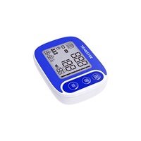 Tensiomètre de poignet électrique rechargeable compact, appareil de mesure automatique de la pression artérielle avec écran LED, garantie de 2 ans