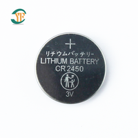 Fabricante CR2450 3V 550mAh Baterías de botón de celda de moneda de litio Batería de dióxido de manganeso de litio para electrónica de consumo