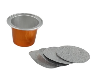 Nouvelle conception de <span class=keywords><strong>capsules</strong></span> de café <span class=keywords><strong>Nespresso</strong></span> en aluminium, résistantes à la chaleur, <span class=keywords><strong>capsules</strong></span> <span class=keywords><strong>Nespresso</strong></span> vides - Product Image 1