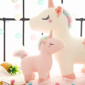 25-100cmKawaii Géant <span class=keywords><strong>Licorne</strong></span> En Peluche Jouet Doux En Peluche <span class=keywords><strong>Licorne</strong></span> Doux Poupées Animal Cheval Jouets Pour Enfants Fille Oreiller Cadeaux D'anniversaire - Product Image 3