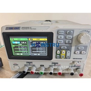 lexso Siglent SPD3303X-E Alimentation CC linéaire programmable à 3 canaux 32V 3.2A Sortie réglable 220W Puissance totale Industrie H - Product Image 1