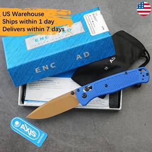 Cuchillos plegables BM535BUGOUT Spear Point de primera calidad, cuchillo plegable duradero para uso diario EDC OEM - Product Image 2